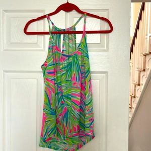 Lilly Pulitzer Multicolor Tropical Tank Top